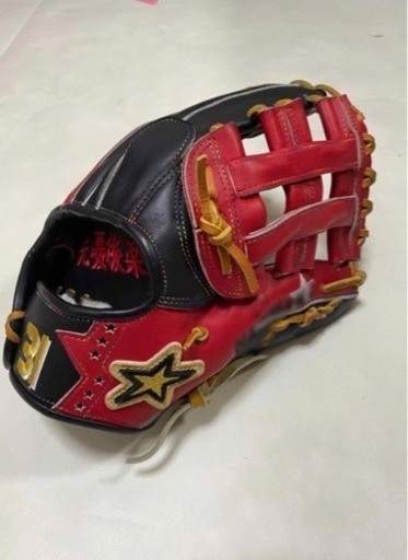 硬式用　軟式使用可　オーダーグラブ　内野用