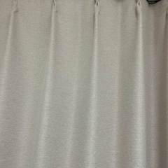 カーテン　(サーモンピンク) 100×190 最終値下げの画像