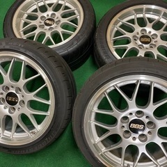 BBS・鍛造アルミホイール4本セット・17インチ・RG720・R...