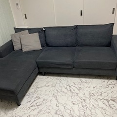 最終値下げ！【取りに来てくれる方！】3〜4人掛けソファの画像