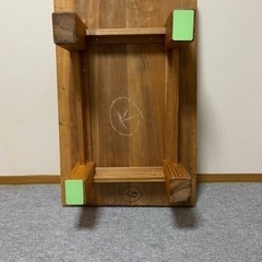 座卓杉一枚板　職人手製の画像
