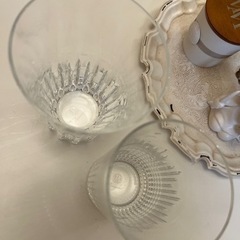 BACCARAT バカラ NANCY ナンシー タンブラー 大きめグラス カット装飾 ＆ハイボールの画像