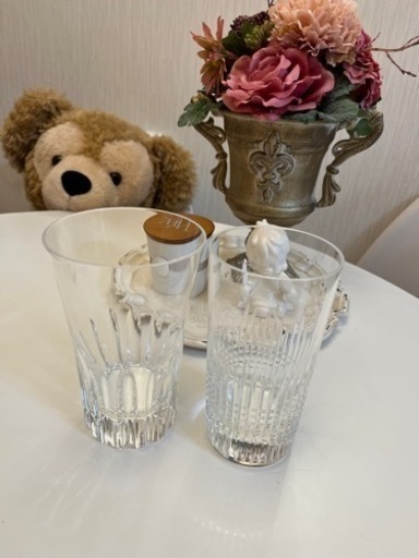 BACCARAT バカラ NANCY ナンシー タンブラー 大きめグラス カット装飾 ＆ハイボール