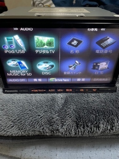スズキ純正OPナビ　パナソニック　CN-R302ZA ジャンク　14年度版地図
