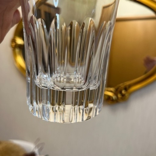 BACCARAT バカラ NANCY ナンシー タンブラー 大きめグラス カット装飾 ＆ハイボール