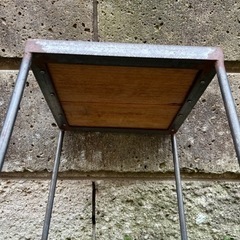 ✅大人気のアイアンコーナーテーブル②✨インダストリアルブロカントの画像