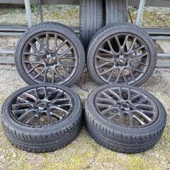 [バリ溝]R56JCW純正 タイヤホイールセット17インチ 7J+48