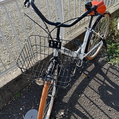 ２６インチ　折りたたみ　オシャレシティサイクルの画像