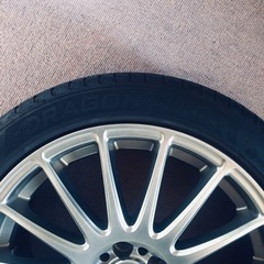 WORK SPORBO FERVORE 17インチアルミ・タイヤセットの画像