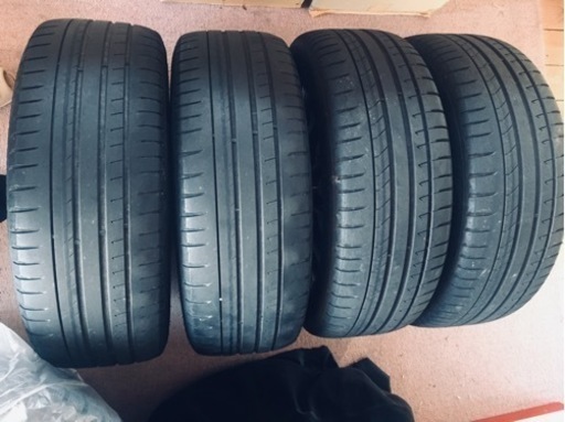 WORK SPORBO FERVORE 17インチアルミ・タイヤセット