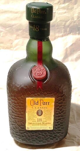 （決まりました）【未開栓古酒】Old Parr CLASSIC AGED 18 YEARS(化粧箱付)