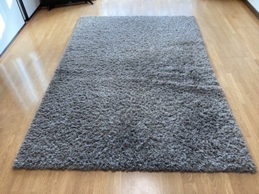【決定済】無印良品 ミックスシャギーラグ 200×240 日本製