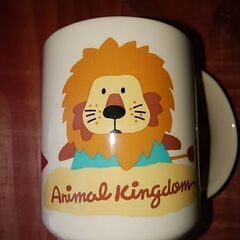 【再譲ります🖕】マグカップ　ライオン＆ゾウさん　持ちやすい！の画像