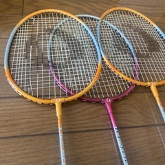 バトミントンラケット　3本の画像