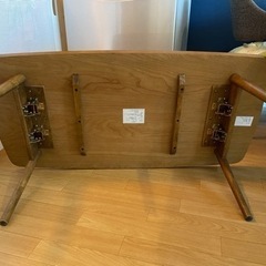 【無料】木製ローテーブル の画像