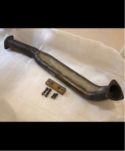 R34 ER34 C35 RB25 フロントパイプ ツチノコ ムーンフェイス 風