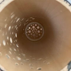 竹細工の間接照明の画像