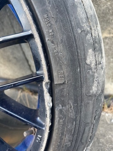 ホイールタイヤセット　ウェッジ１８インチ