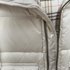 決まりました BURBERRYのダウン 汚れありで格安🌷𓈒𓂂𓏸の画像
