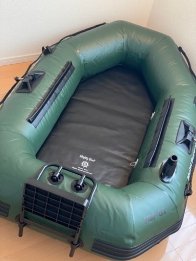 ゴムボート 船外機 バッテリー&チャージャーセット