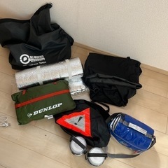 バイク用品　キャンプなどに