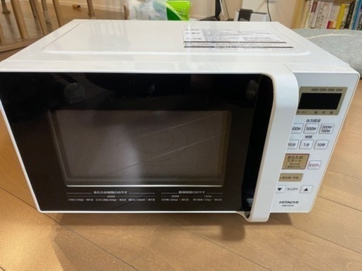 (取引中)[状態良・購入後1年] 電子レンジ