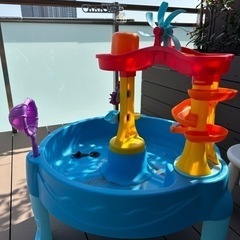 ウォーターテーブル  水遊び  プール  知育
