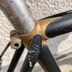 アンティーク自転車　silk cycle 片倉シルク