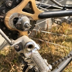 アンティーク自転車　silk cycle 片倉シルク