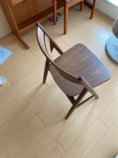 天然木　ダイニング　テーブル　椅子4脚付き