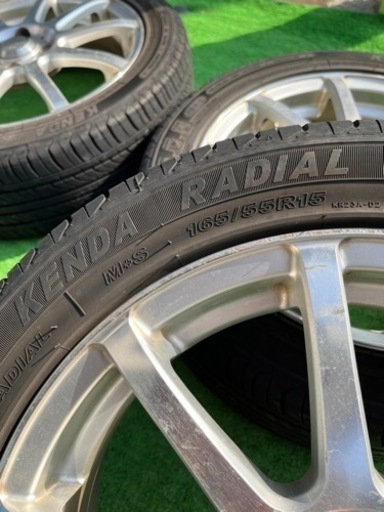 【取引中】165/55R15 タイヤホイールセット