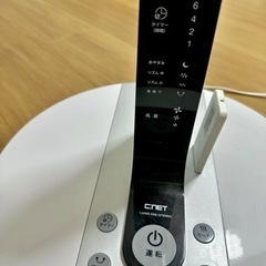 取引中　扇風機　リモコン付きの画像