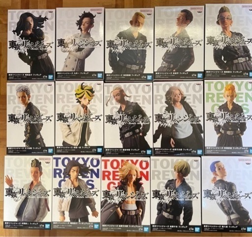 東京リベンジャーズ　フィギュア　16体セット