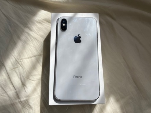 箱付❗️Iphone x 64GB ホワイト　SIMフリー