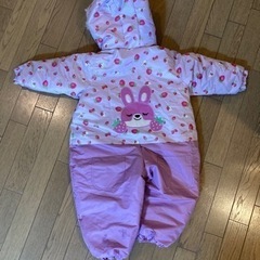 子供用スキーウェア90サイズの画像