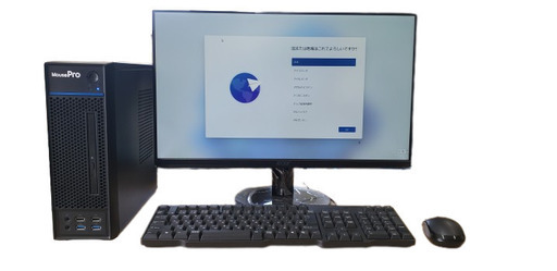 上質デスクトップパソコン マウスPro-S299S-SSD / 23.6インチディスプレイ付き