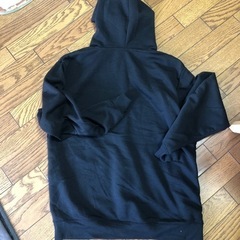 メンズL スウェット上下セット　黒の画像