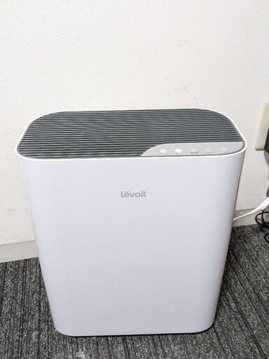 Levoit(レボイト) 空気清浄機 スリムモデル 17畳 ハウスダスト hepa 水洗い可能プレフィルター Vital-100 ホワイト