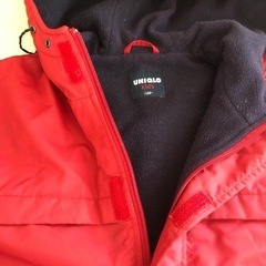 ユニクロ　アウター　スキーウェア　キッズ140の画像