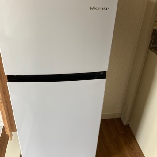 新品未使用　Hisense 冷蔵庫　120L