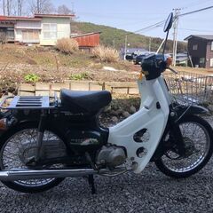 ＜商談中＞ 極低走行 前後タイヤ新品 スーパーカブ50の画像