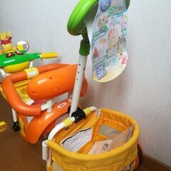 【決まりました】✨最終値下✨　子供用三輪車　プーさんの画像