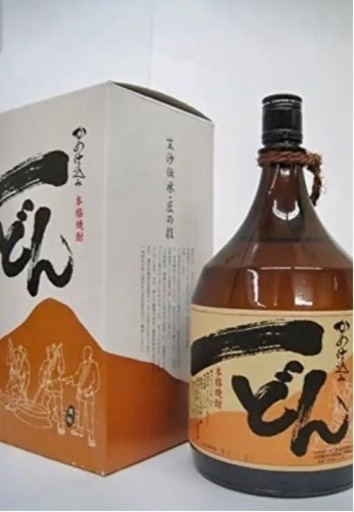 芋焼酎人気 杜氏の里 笠沙 一どん3年物 化粧箱入り 注文 1800ml