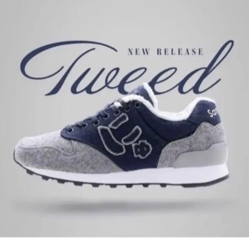 にゅ〜ず 『Tweed』via sangacio 限定スニーカー27.0㎝　抽選当選品　