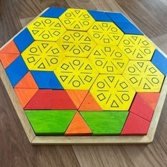 木のパズルおもちゃ　知育の画像
