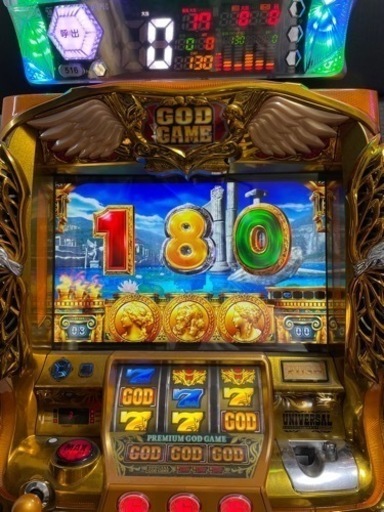 スロット実機　ミリオンゴット神々の凱旋　値下げしました^ ^