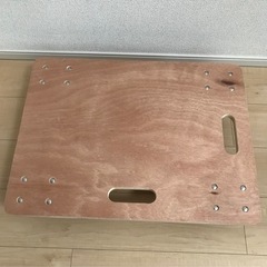 【お譲り先、決まりました】コメリ 木製台車 耐荷重量80kgの画像