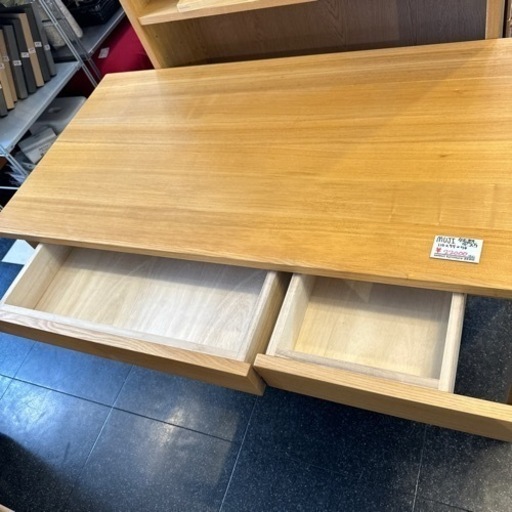 MUJI.無印良品⁑タモ材デスク