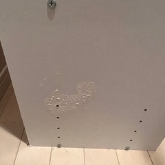 ニトリ カラーボックス×2 白色 ラック 棚の画像