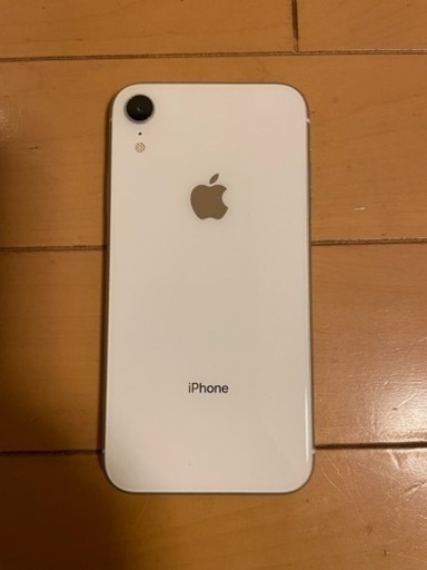 美品iPhone XR SIMﾌﾘｰ　純正充電器など付属品完備（画面ｼｰﾄ､ｹｰｽ有）